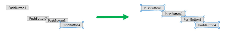 Distribute Vertically
