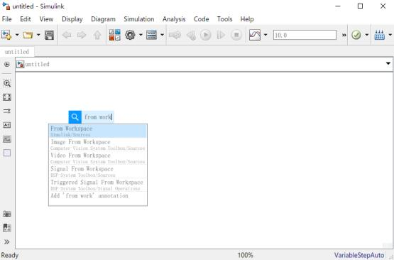 FromWorkspace