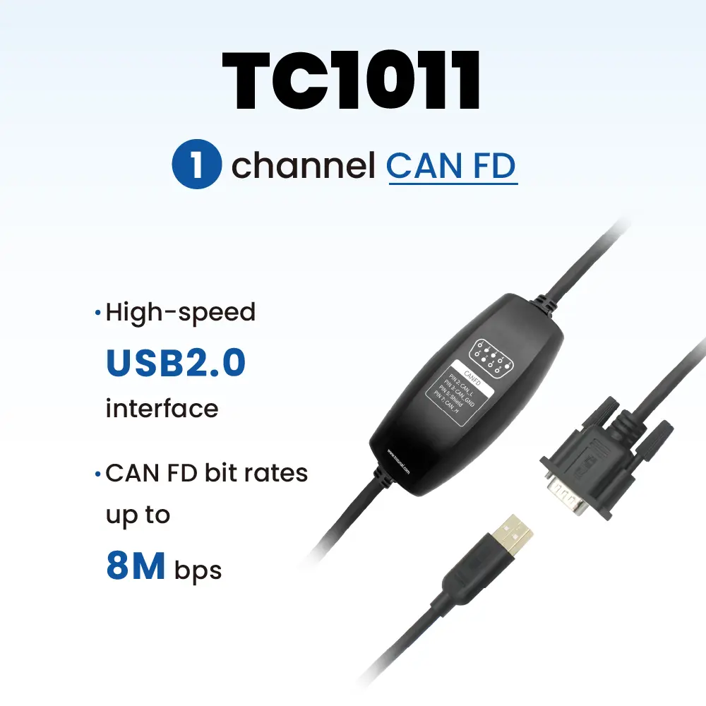 TOSUN TC1011 1x CAN FD to USB