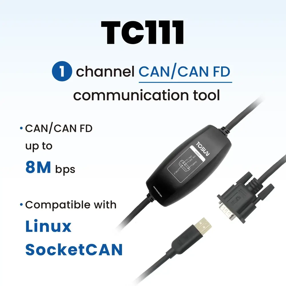 TOSUN TC111 (1x CAN FD, SocketCAN)