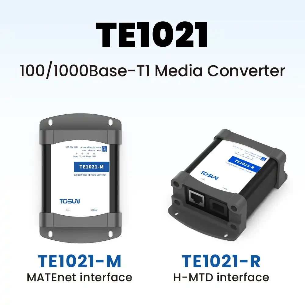 TOSUN TE1021-M (100/1000BASE-T1, MATEnet)