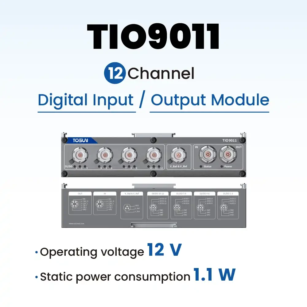 TOSUN TIO9011 (Модуль 12x цифровых I/O)