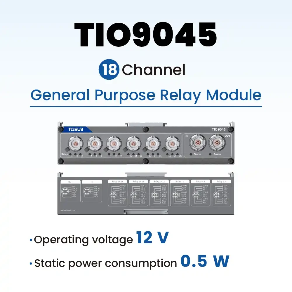 TOSUN TIO9045 (Модуль 18x реле)