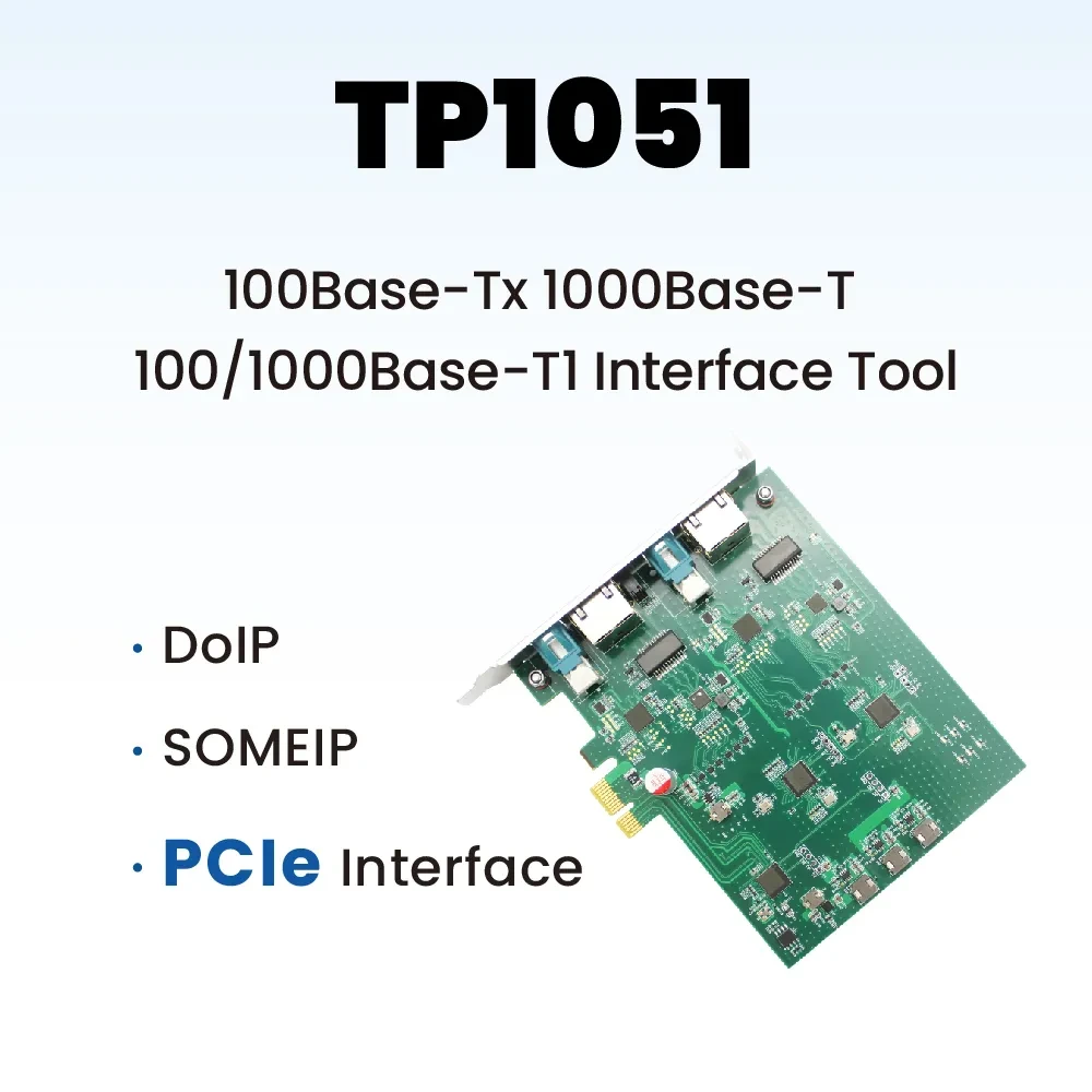 TOSUN TP1051 (2x Ethernet T1/Tx / PCIe)