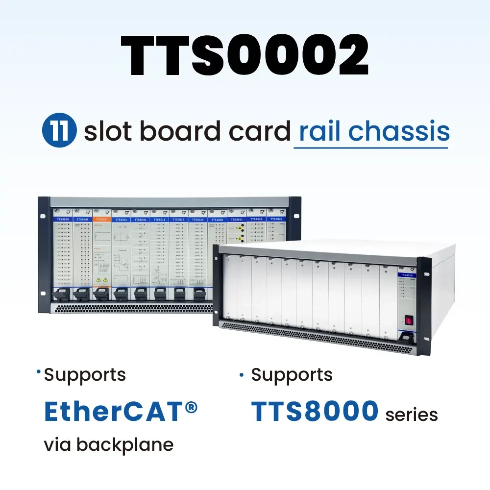 TOSUN TTS0002 (Крейт 4U, 11 слотов, EtherCAT)