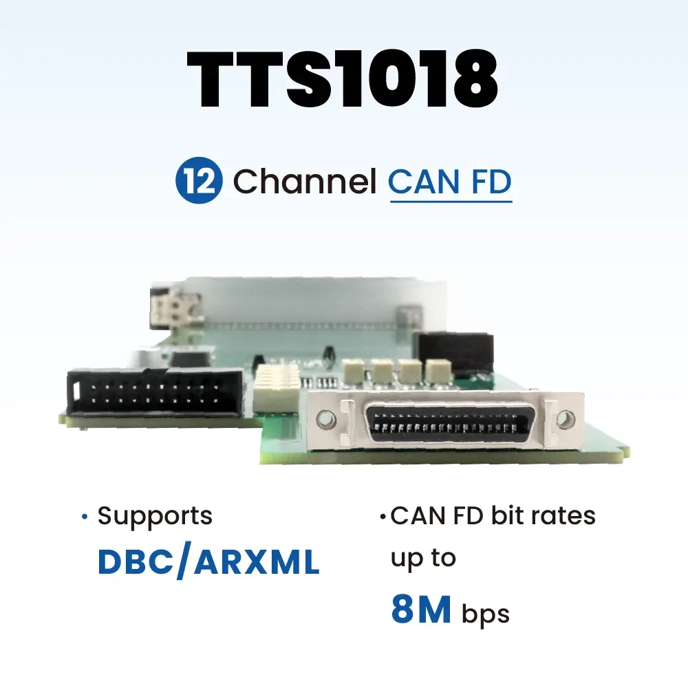 TOSUN TTS1018 (Плата 12x CAN FD)