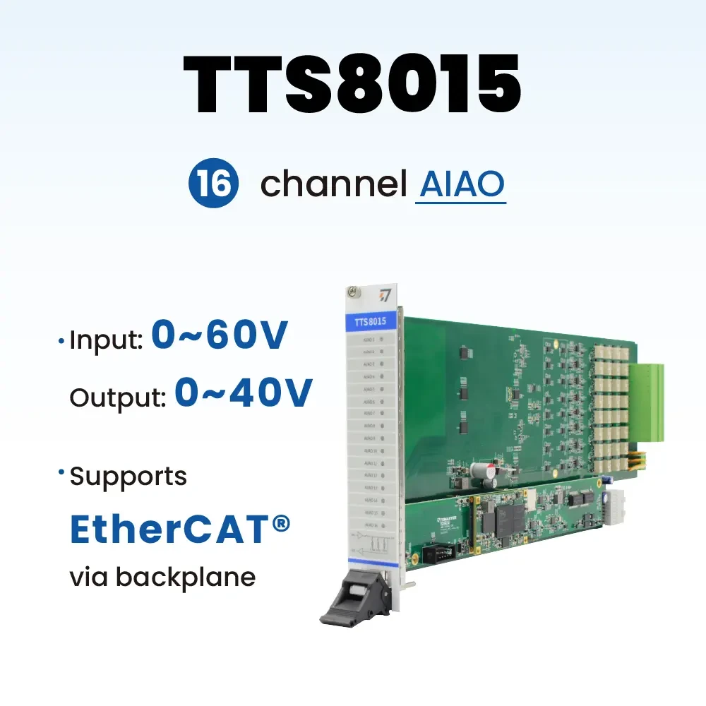 TOSUN TTS8015 (Модуль 16x аналоговых I/O, EtherCAT)
