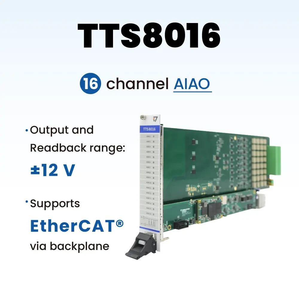 TOSUN TTS8016 (Модуль 16x аналоговых выходов, EtherCAT)