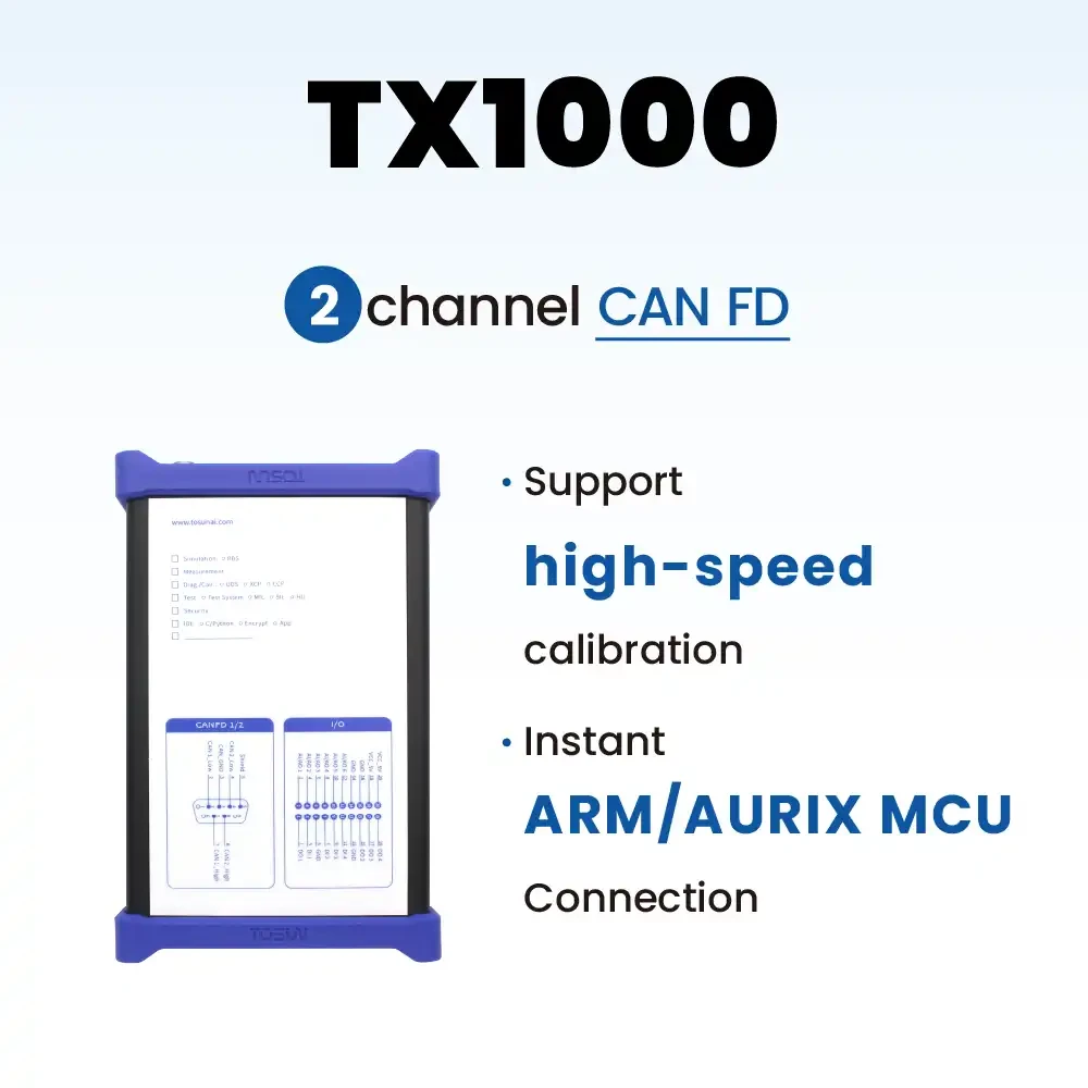 TOSUN TX1000 (Высокоскоростная калибровка)